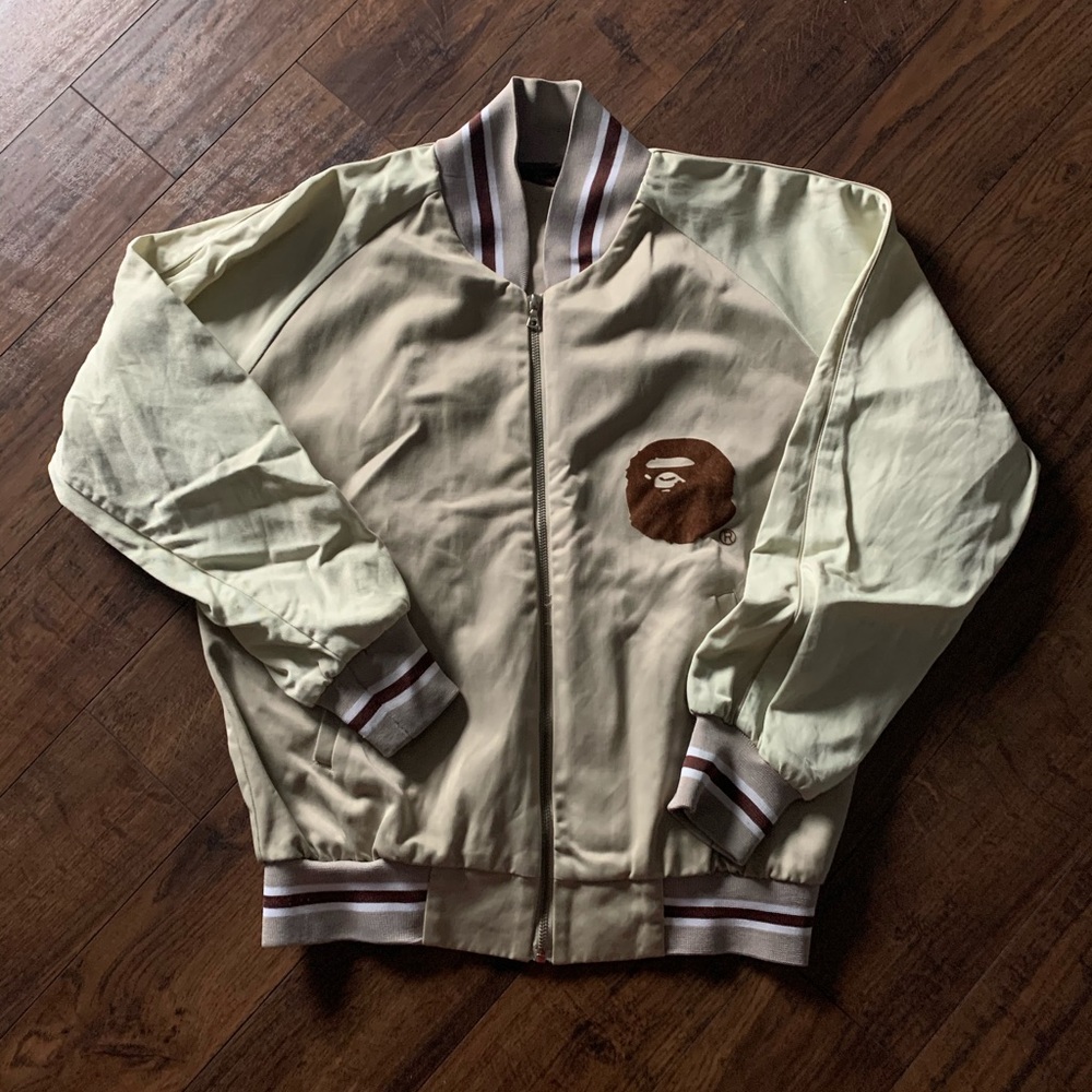 Bape 2001 8th Anno- Baseball Jacket Size Medium